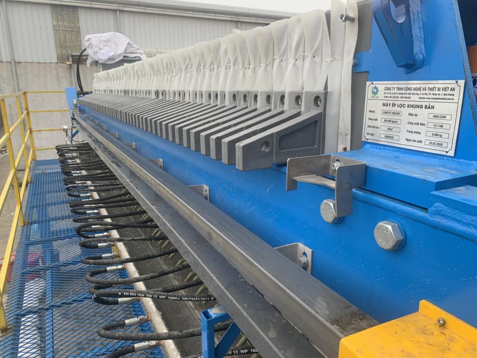 Máy ép bùn khung bản