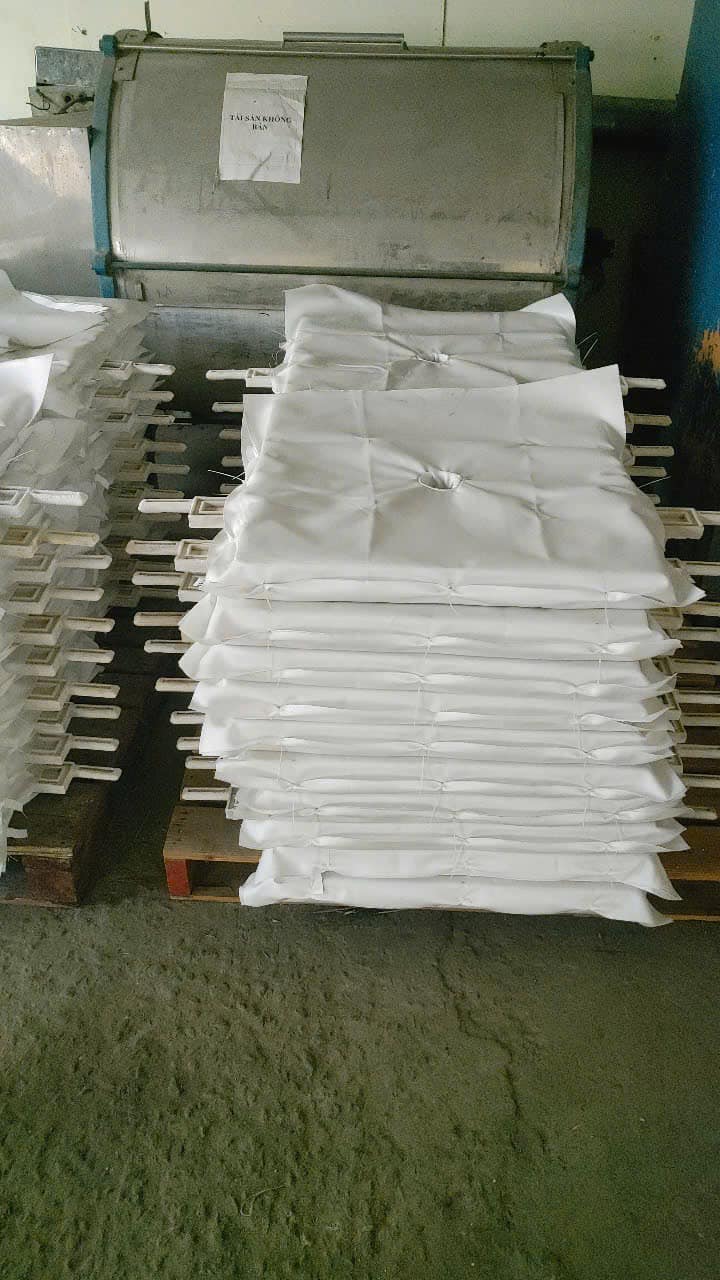 Vải lọc máy ép bùn