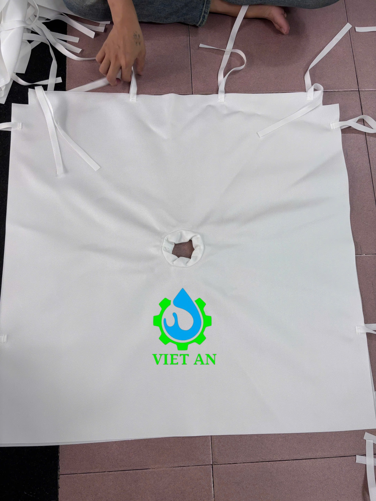 Vải lọc máy ép bùn