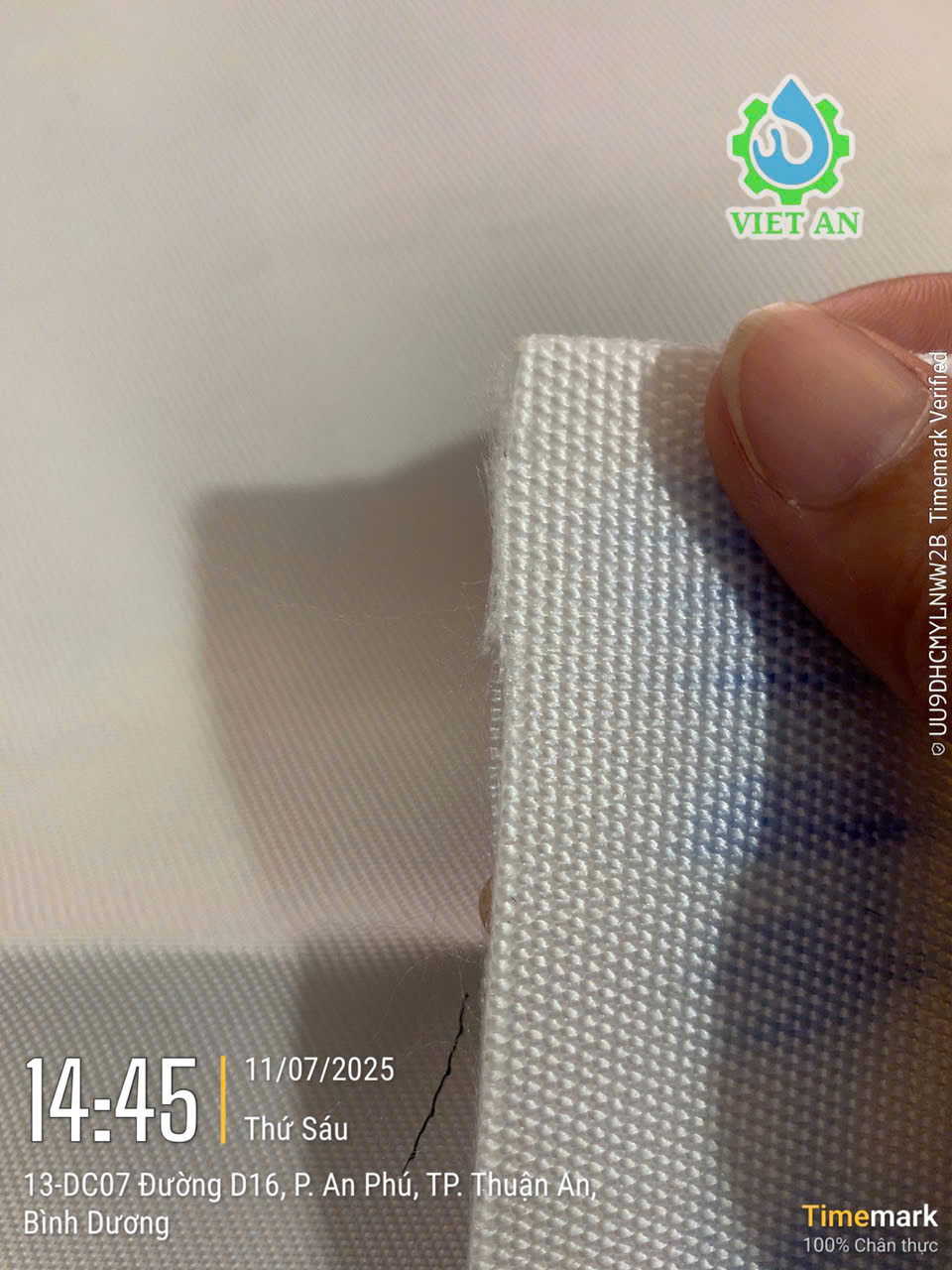 Vải lọc máy ép bùn