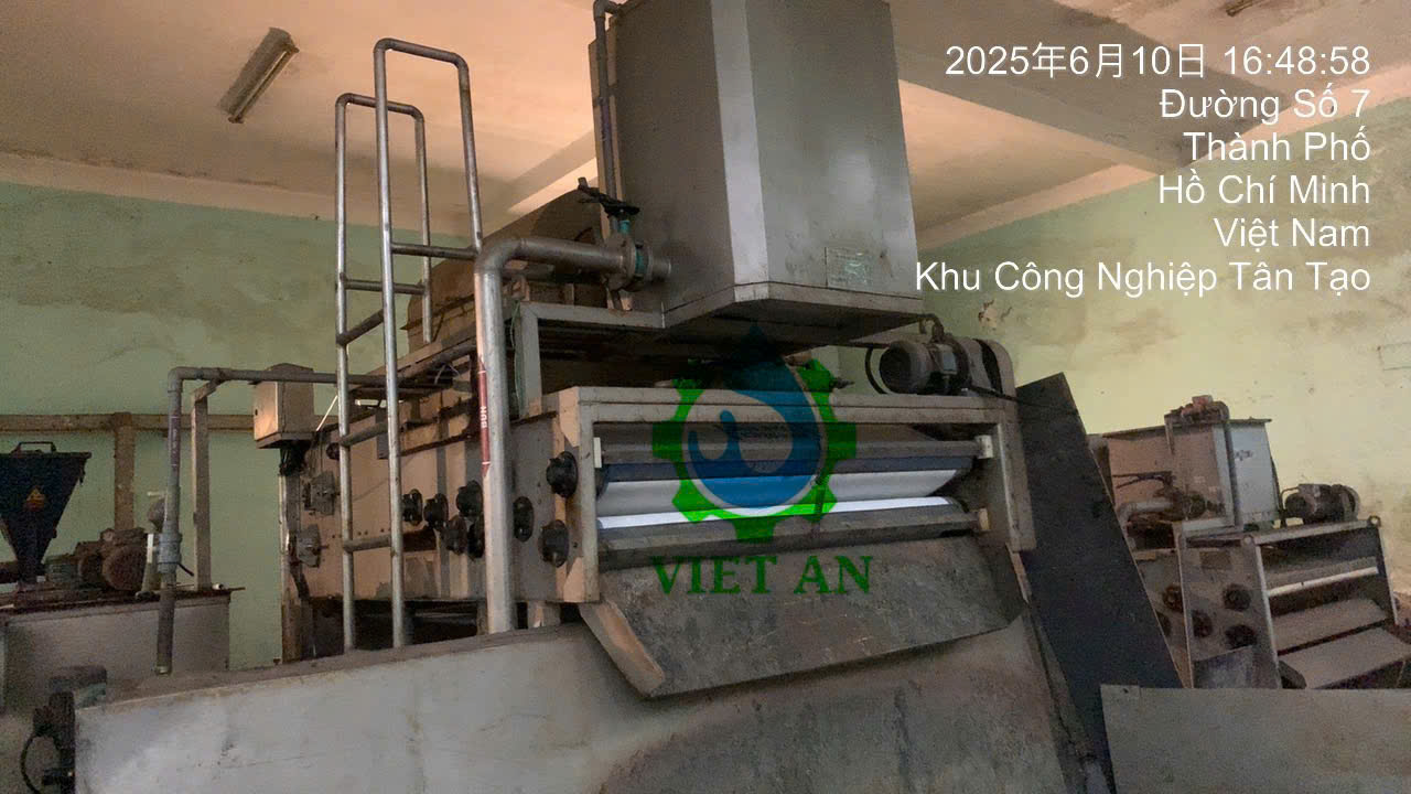 Băng tải máy ép bùn